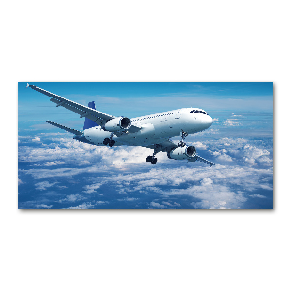 Acrylglas-Druck Ein Flugzeug in den Wolken