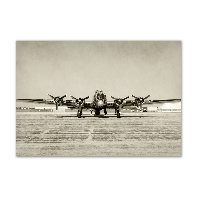 Foto auf Acryl Alter Bomber