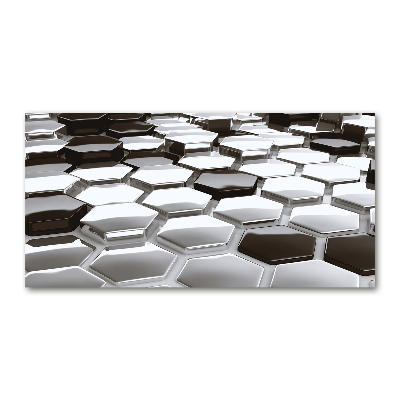 Acrylglas-Druck 3D-Abstraktion