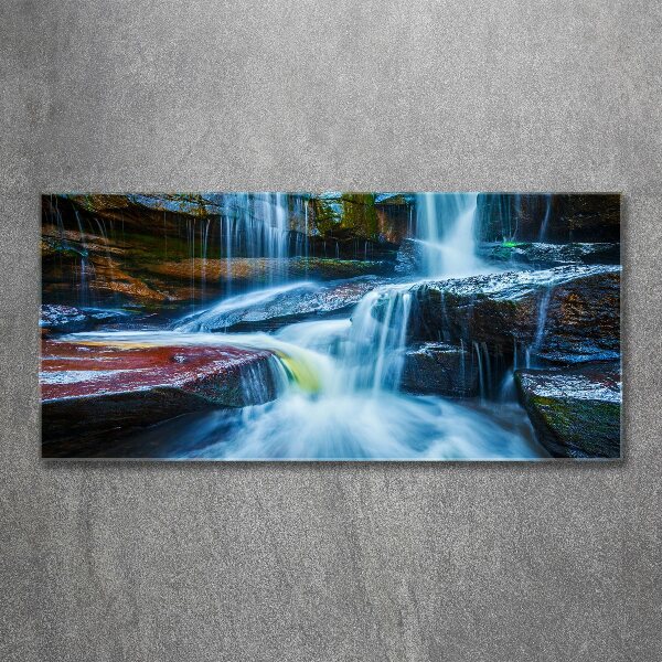 Acrylbild Fotodruck Tropischer Wasserfall