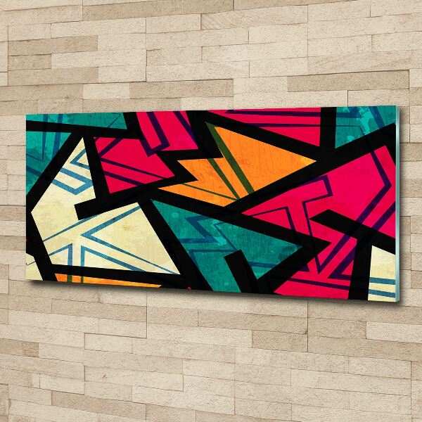 Bild auf Acrylglas Geometrischer Hintergrund