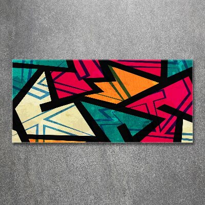 Bild auf Acrylglas Geometrischer Hintergrund