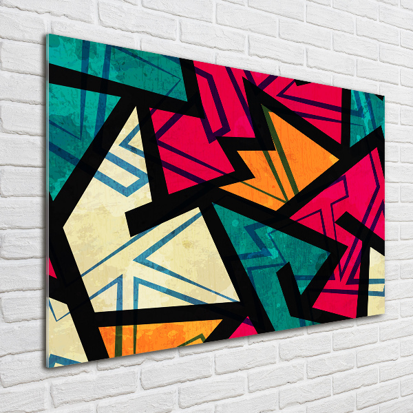 Bild auf Acrylglas Geometrischer Hintergrund