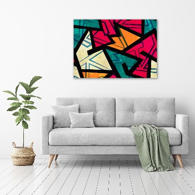 Bild auf Acrylglas Geometrischer Hintergrund