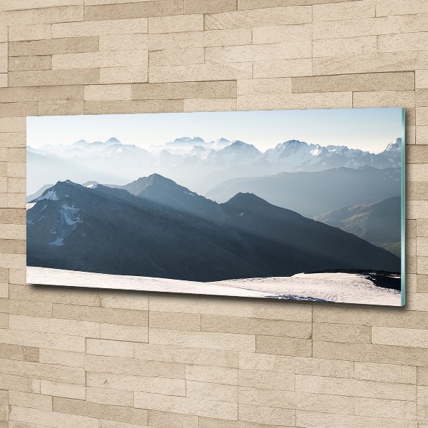 Foto auf Acryl Berggipfel