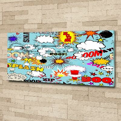 Acrylglas-Druck Comics