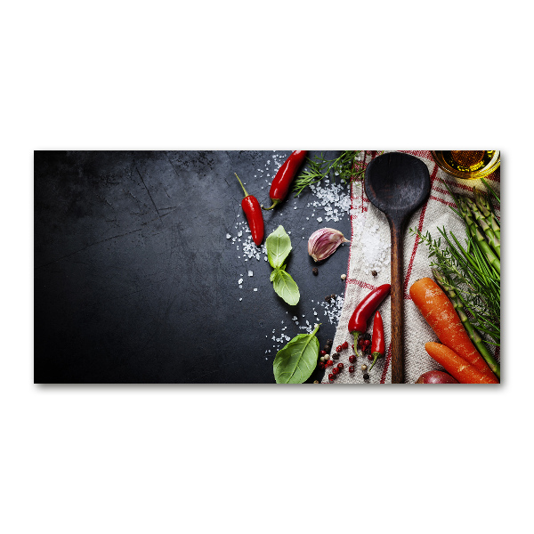 Foto auf Acryl Zutaten