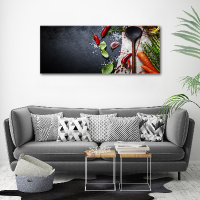 Foto auf Acryl Zutaten