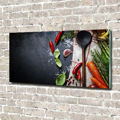 Foto auf Acryl Zutaten