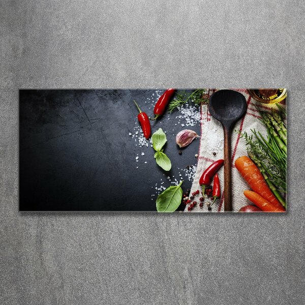 Foto auf Acryl Zutaten