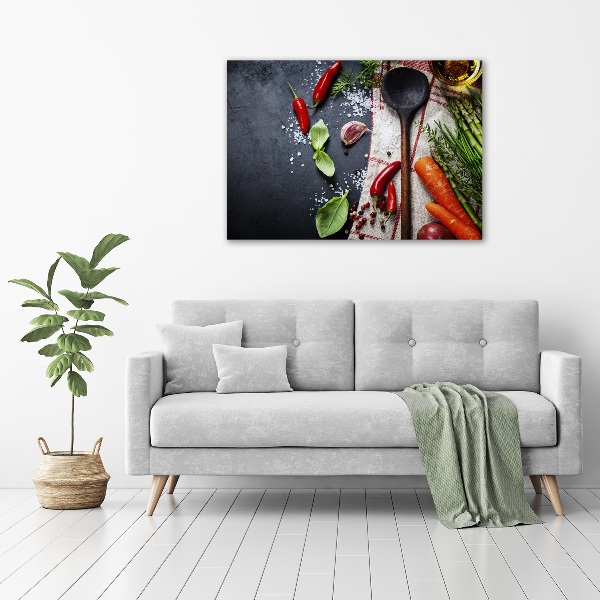 Foto auf Acryl Zutaten