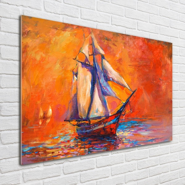 Bild auf Acrylglas Raumschiff