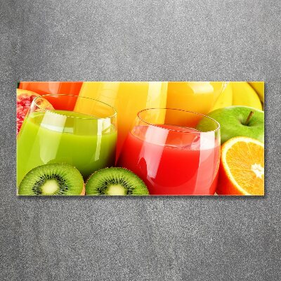 Acrylbild Fotodruck Fruchtsäfte