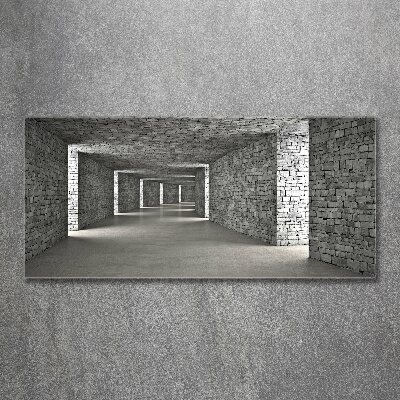 Acrylglas-Druck Ziegeltunnel