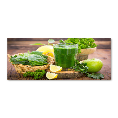 Foto auf Acryl Grüner Cocktail