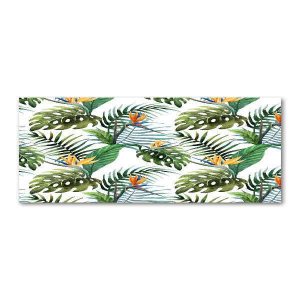 Bild auf Acrylglas Tropische Blumen