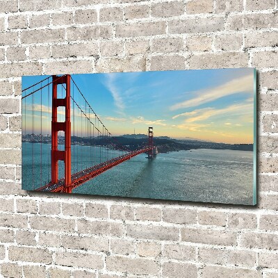 Foto auf Acryl San Francisco Brücke