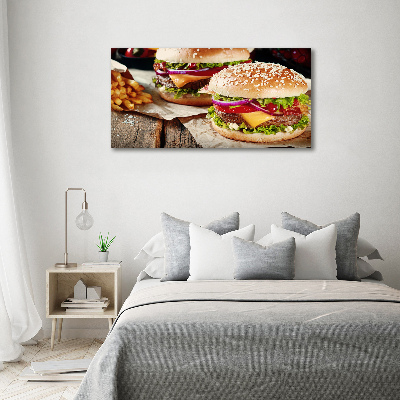 Acrylglas-Druck Hamburger