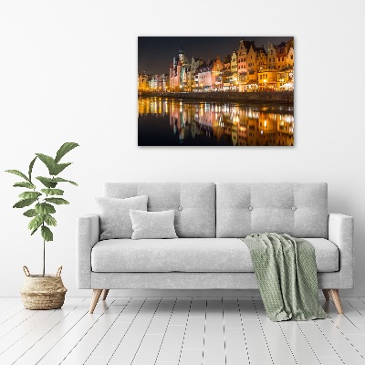 Acrylbild Fotodruck Danzig, Polen