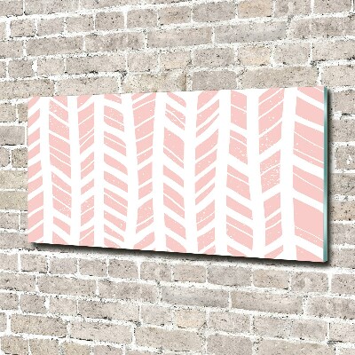 Bild auf Acrylglas Fischgrätmuster