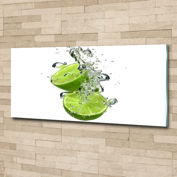 Acrylbild Fotodruck Kalk unter Wasser