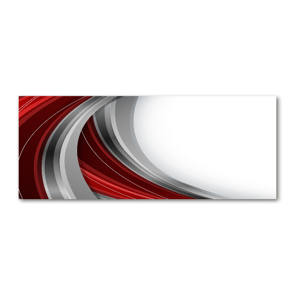 Acrylglas-Druck Wellen im Hintergrund