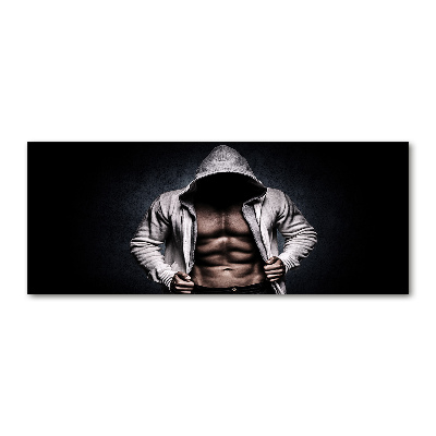 Acrylglas-Druck Muskelaufbau