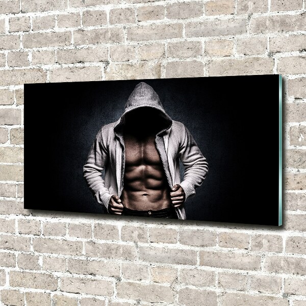 Acrylglas-Druck Muskelaufbau