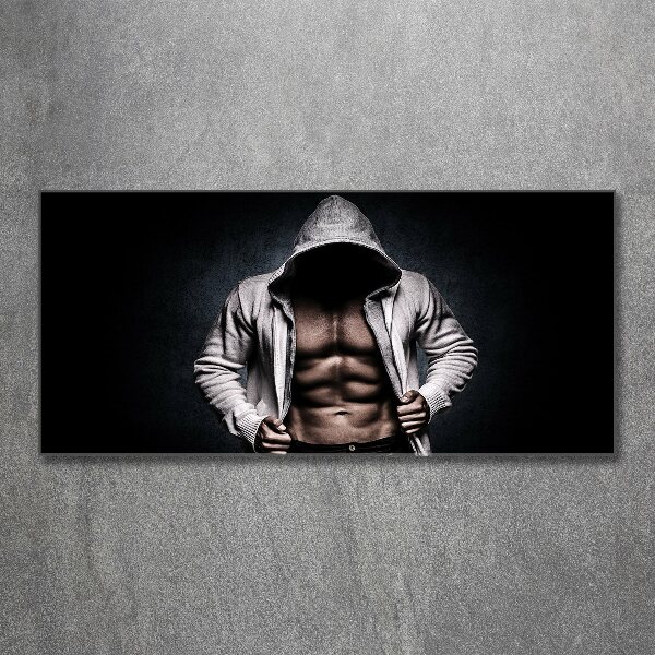 Acrylglas-Druck Muskelaufbau