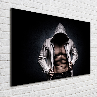 Acrylglas-Druck Muskelaufbau