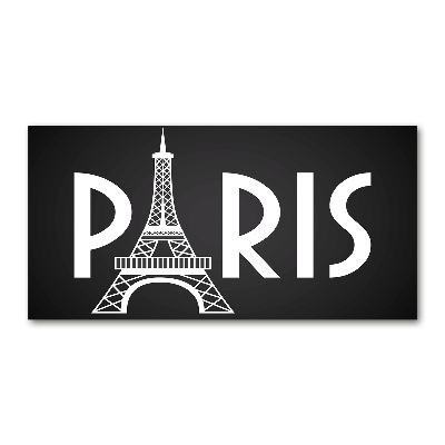 Foto auf Acryl Paris