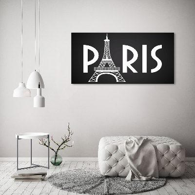 Foto auf Acryl Paris