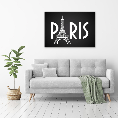 Foto auf Acryl Paris