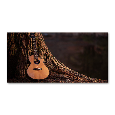 Foto auf Acryl Akustikgitarre