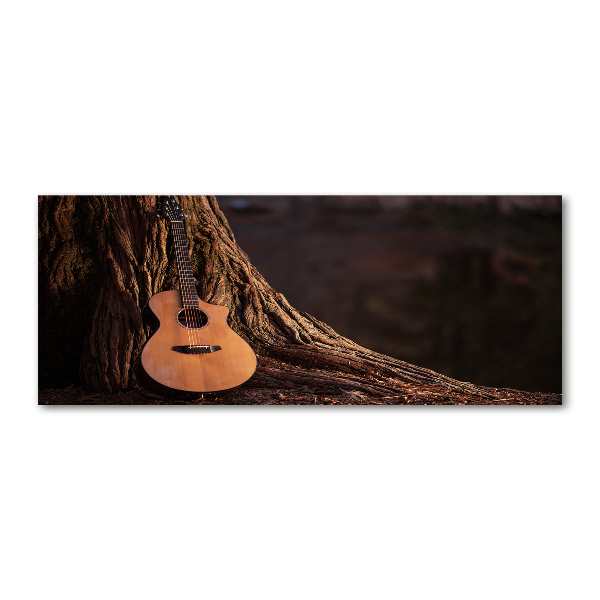 Foto auf Acryl Akustikgitarre