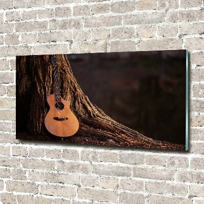 Foto auf Acryl Akustikgitarre
