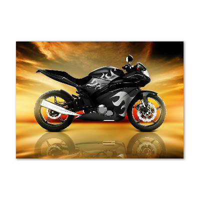 Foto auf Acryl Motorrad