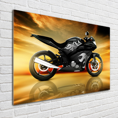 Foto auf Acryl Motorrad