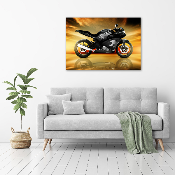 Foto auf Acryl Motorrad
