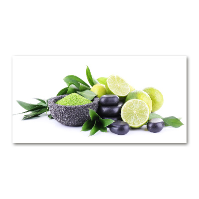 Acrylbild Fotodruck Kalke und Steine