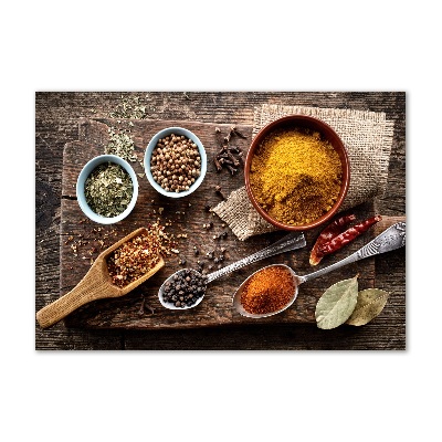 Acrylglas-Druck Gewürzmischung