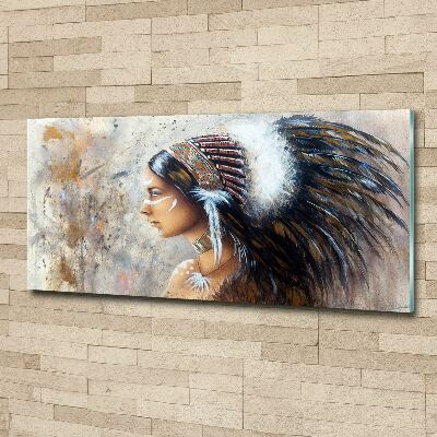 Foto auf Acryl Indische Frau