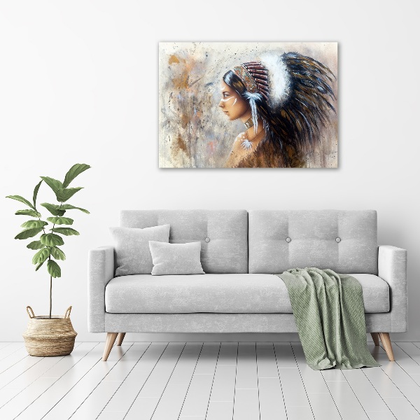 Foto auf Acryl Indische Frau