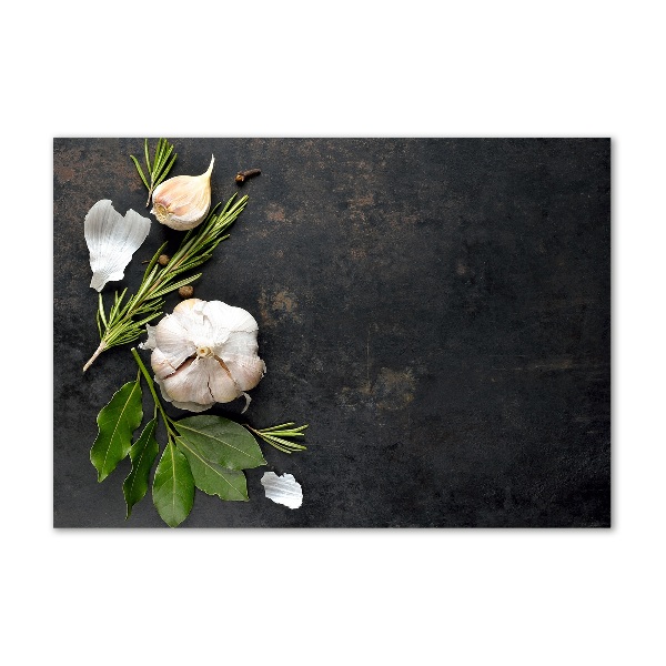 Acrylbild Fotodruck Knoblauch