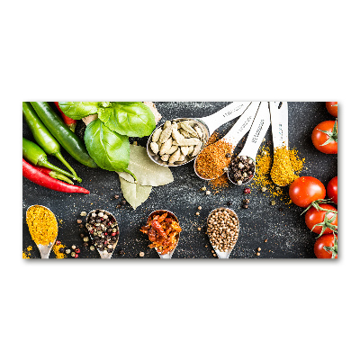 Acrylbild Fotodruck Gewürzmischung