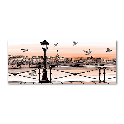 Bild auf Acrylglas Dämmerung in Paris