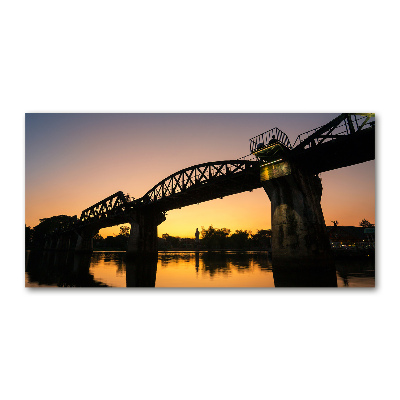 Foto auf Acryl Brücke in Thailand