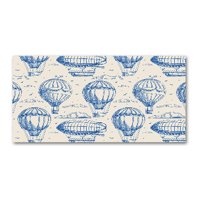 Acrylglas-Druck Ballons und Luftschiffe