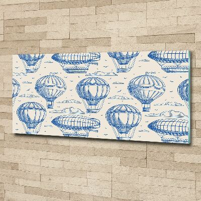 Acrylglas-Druck Ballons und Luftschiffe