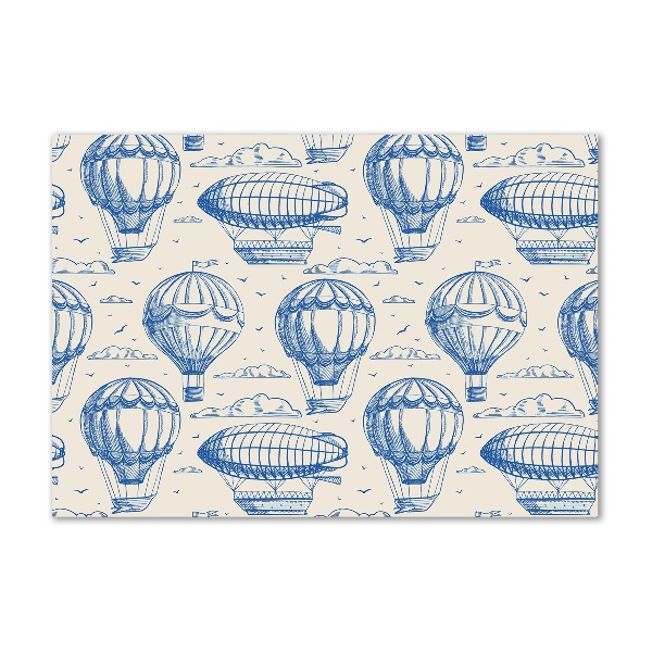 Acrylglas-Druck Ballons und Luftschiffe